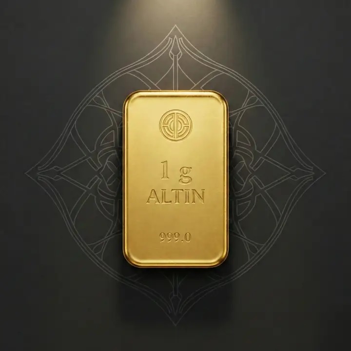 1 Gram Külçe Altın