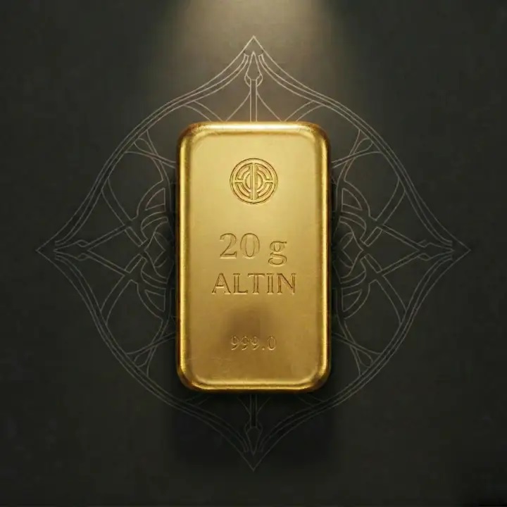 20 Gram Külçe Altın
